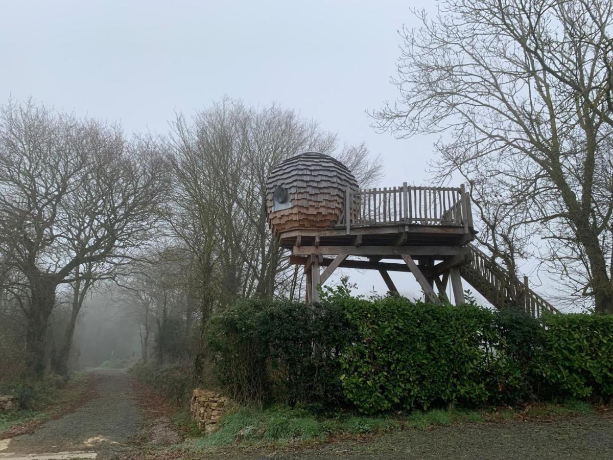 La Ville Es Renais - Ferme Et Maison D'Hotes Insolite Erquy Exterior foto