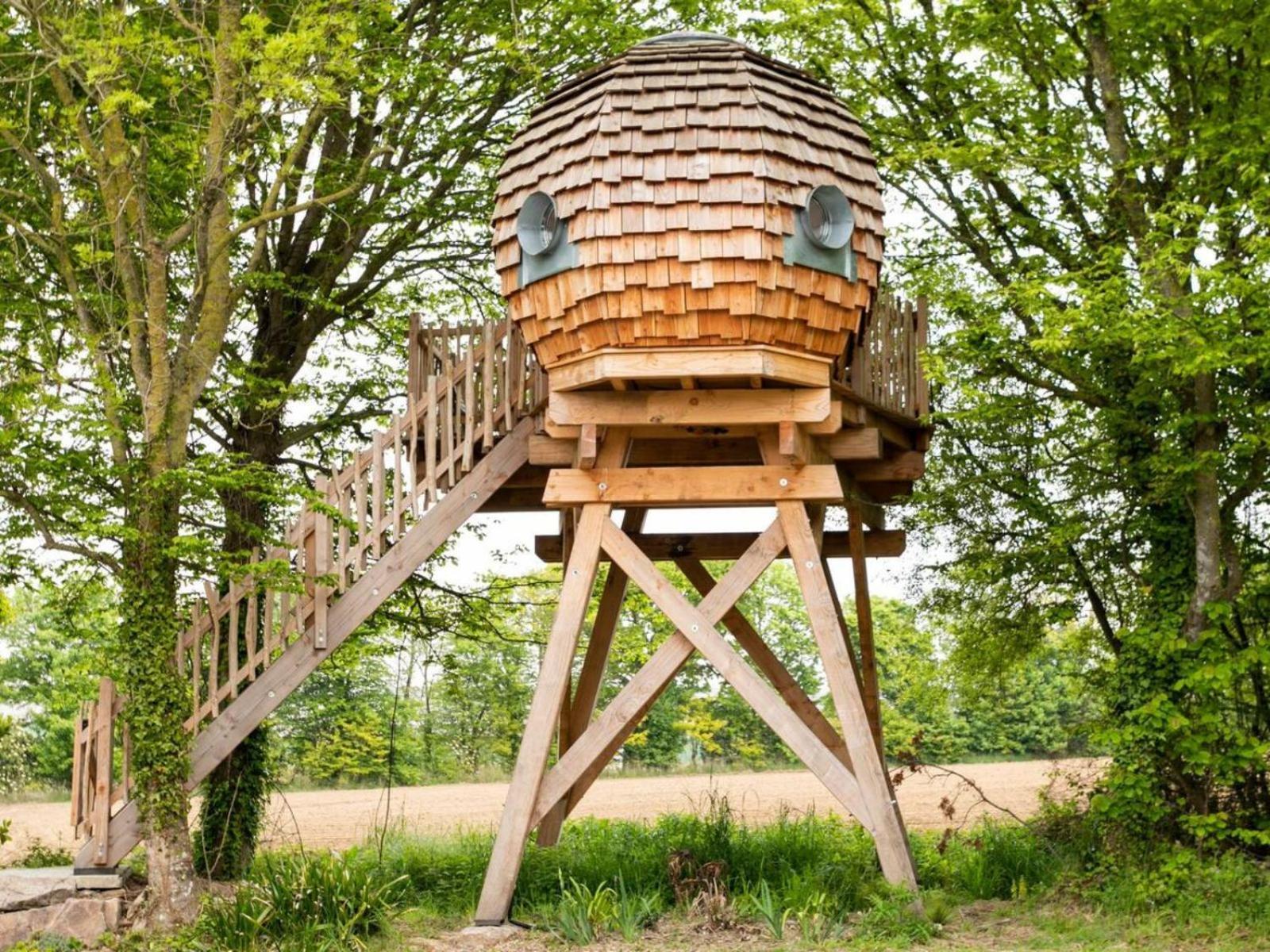 La Ville Es Renais - Ferme Et Maison D'Hotes Insolite Erquy Exterior foto