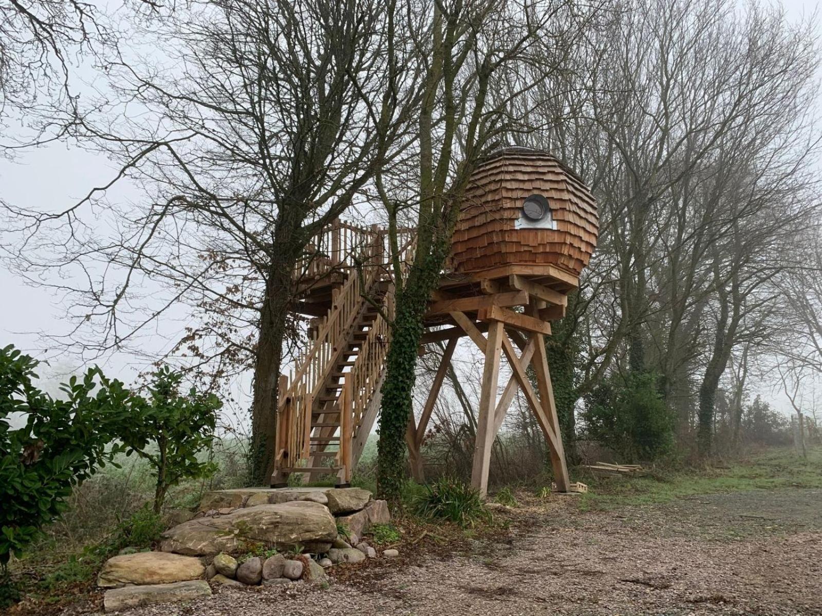 La Ville Es Renais - Ferme Et Maison D'Hotes Insolite Erquy Exterior foto